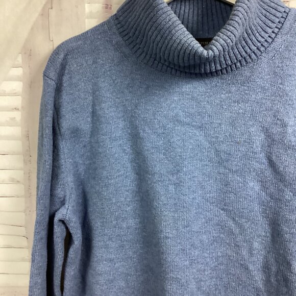 Banana Republic Turtleneck Sweater Blue L - Picture 2 of 8